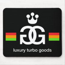 GG luxury turbo goods Mouse Mats