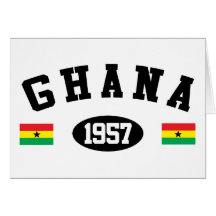Ghana 1957 greeting cards