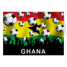 Ghana Football Greeting Cards