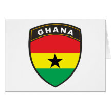Ghana Greeting Card
