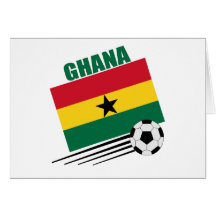 Ghana Soccer Team Cards