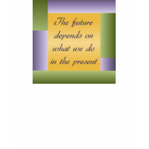 Ghandi inspirational quote t-shirt