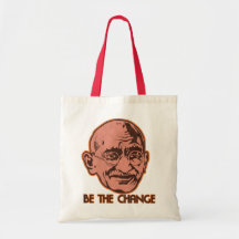 Ghandi Tote Bag