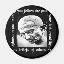 ghandi tread lightly magnets