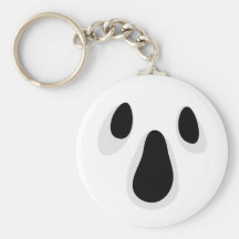 Ghost face keychain, fun Halloween party favour