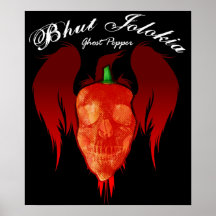 Ghost Pepper $24.95 Art Poster