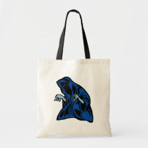 ghost tote bags