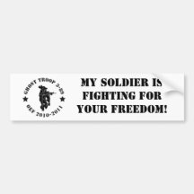 Ghost Troop Bumper Sticker