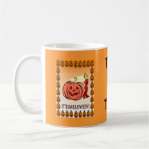 Ghostly Trick or treat Coffee Mug