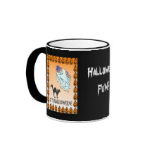 Ghostly Trick or treat Coffee Mugs
