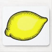 Giant Lemon Mouse Pad
