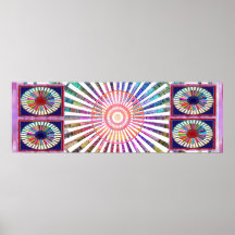 Giant Multi Mandala - Art101 Chakra Collection Posters
