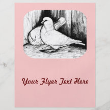 Giant Runt Pigeons Full Color Flyer