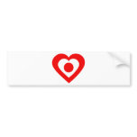 giapan-heart. bumper stickers