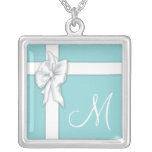 Gift Box Monogram Necklace