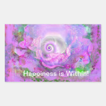 GIFT STICKER, HAPPINESS IS WITHIN! by Ara artist