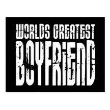 Gifts for Boyfriends : World's Greatest Boyfriend Postcards