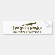Gifts for Nurses & Diabetics Bumper Stickers