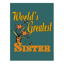 Gifts For Sisters Postcard