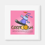 giggleBunny on Cartoosh snowboard Magnets