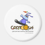 giggleBunny on Cartoosh snowboard Magnets