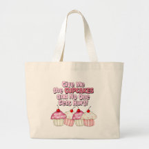 Gimme the Cupcakes Canvas Bags