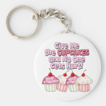 Gimme the Cupcakes Keychains