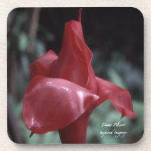 Ginger Flower Cork Coaster