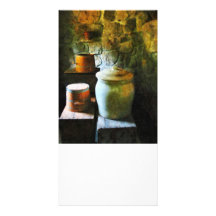 Ginger Jars and Buckets Photo Greeting Card