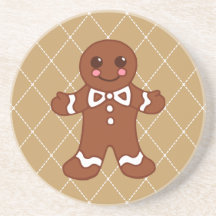 Gingerbread Boy Coaster