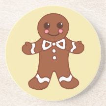 Gingerbread Boy Coaster