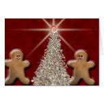 Gingerbread Christmas Tree Card