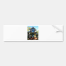 Gingerbread house 4 bumper sticker