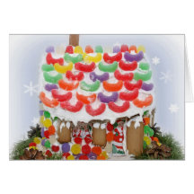 Gingerbread House Card