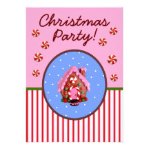 Gingerbread House Invitations