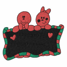 Gingerbread Man Cookies Embroidered Shirt