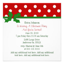 Gingerbread Man Invitation