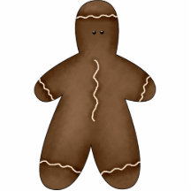 Gingerbread Man Ornament Cut Out