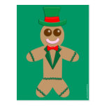 Gingerbread Man Post Card