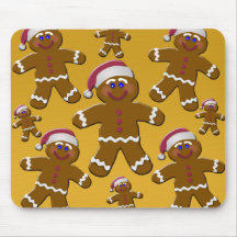 Gingerbread Men Mousepads