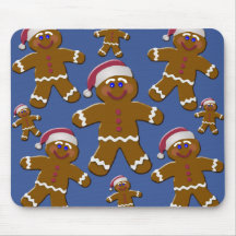Gingerbread Men Mousepads