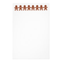 Gingerbread Stationery