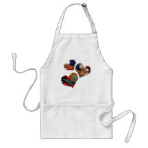 Gingergread Men Hearts Aprons