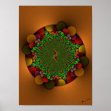 Gingezel Garden: Late Autumn Print