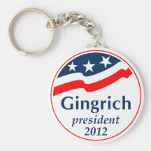 Gingrich President 2012 (v105) Key Chains