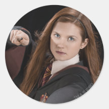 Ginny Weasley Round Sticker