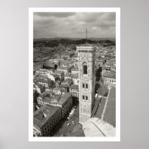 Giotto's Belltower Print