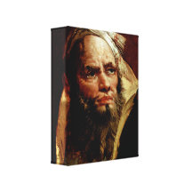 Giovanni Battista Tiepolo - Head of an Oriental Canvas Prints