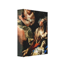 Giovanni Tiepolo - Hagar and Ishmael counterpart Gallery Wrap Canvas