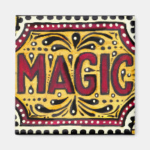 Gipsy Magic Fridge Magnet